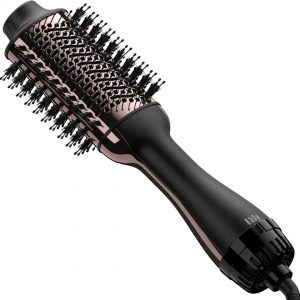 Umeely Hair Dryer Brush Blow Dryer Brush in One, Upgraded 4 in 1 Hair Dryer and Styler Volumizer with Negative Ion Anti-frizz Ceramic Titanium Barrel Hot Air Brush Hair Straightener Brush