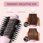 Umeely Hair Dryer Brush Blow Dryer Brush in One Upgraded 4 in 1 Hair Dryer and Styler Volumizer with Negative Ion Anti-frizz Ceramic Titanium Barrel Hot Air Brush Hair Straightener Brush