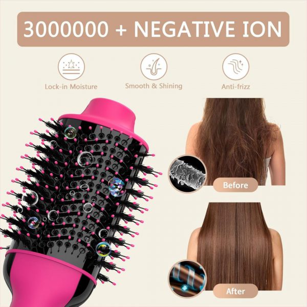 Umeely Hair Dryer Brush Blow Dryer Brush in One Upgraded 4 in 1 Hair Dryer and Styler Volumizer with Negative Ion Anti-frizz Ceramic Titanium Barrel Hot Air Brush