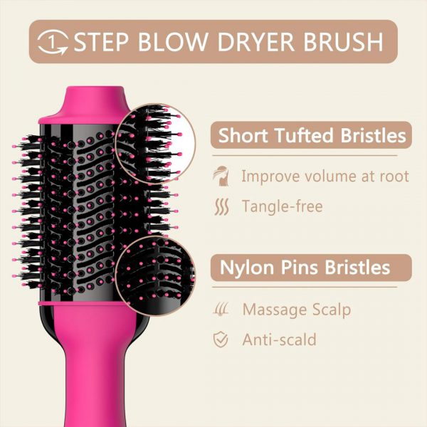 Umeely Hair Dryer Brush Blow Dryer Brush in One Upgraded 4 in 1 Hair Dryer and Styler Volumizer with Negative Ion Anti-frizz Ceramic Titanium Barrel Hot Air Brush